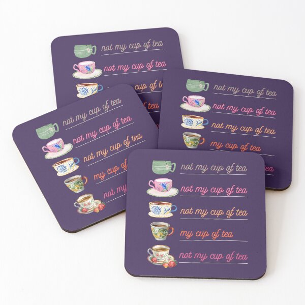 Item preview, Not My Cup of Tea  designed and sold by SilverOutlining.
