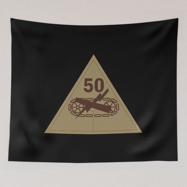 Item preview, Army - SSI - 50th Armored Division - Subdued Desert X 300 designed and sold by Military Insignia Products.