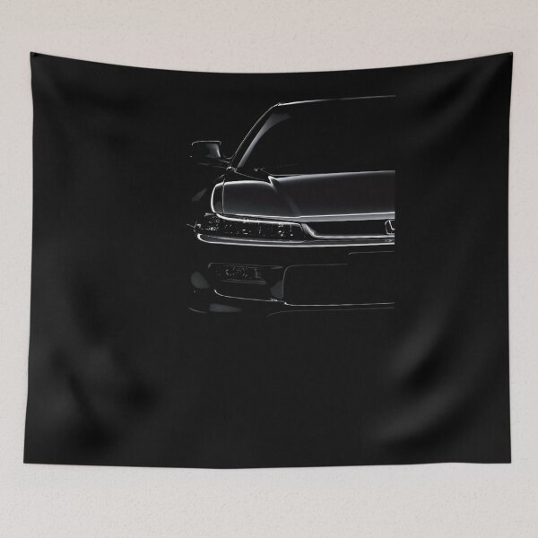 Item preview, Honda Prelude Type S Dark Teaser Close-Up JDM Car Art designed and sold by TheArtOfCar.
