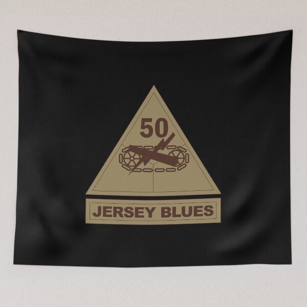 Item preview, Army - SSI - 50th Armored Division w Name Tape - Subdued Desert X 300 designed and sold by Military Insignia Products.