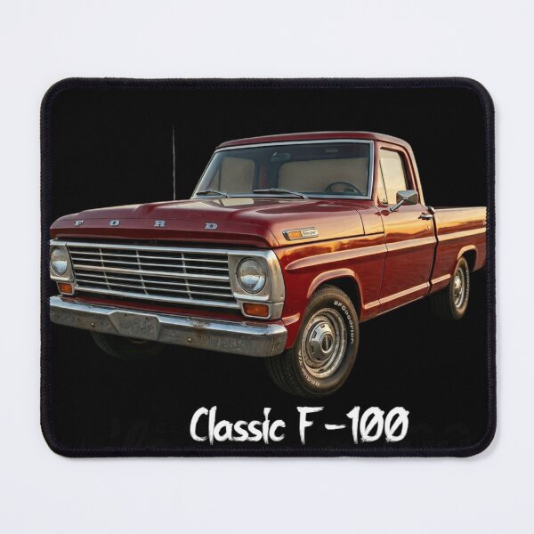 Item preview, 1967 Classic Pickup Truck – Vintage Red American Truck – Retro Automotive Art designed and sold by Zippy Creation.