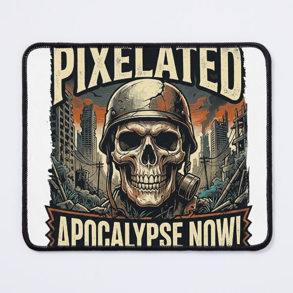 Item preview, 4K Eerie CGI Skull in Abandoned City designed and sold by ABArtByAlexST.