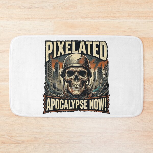 Item preview, 4K Eerie CGI Skull in Abandoned City designed and sold by ABArtByAlexST.