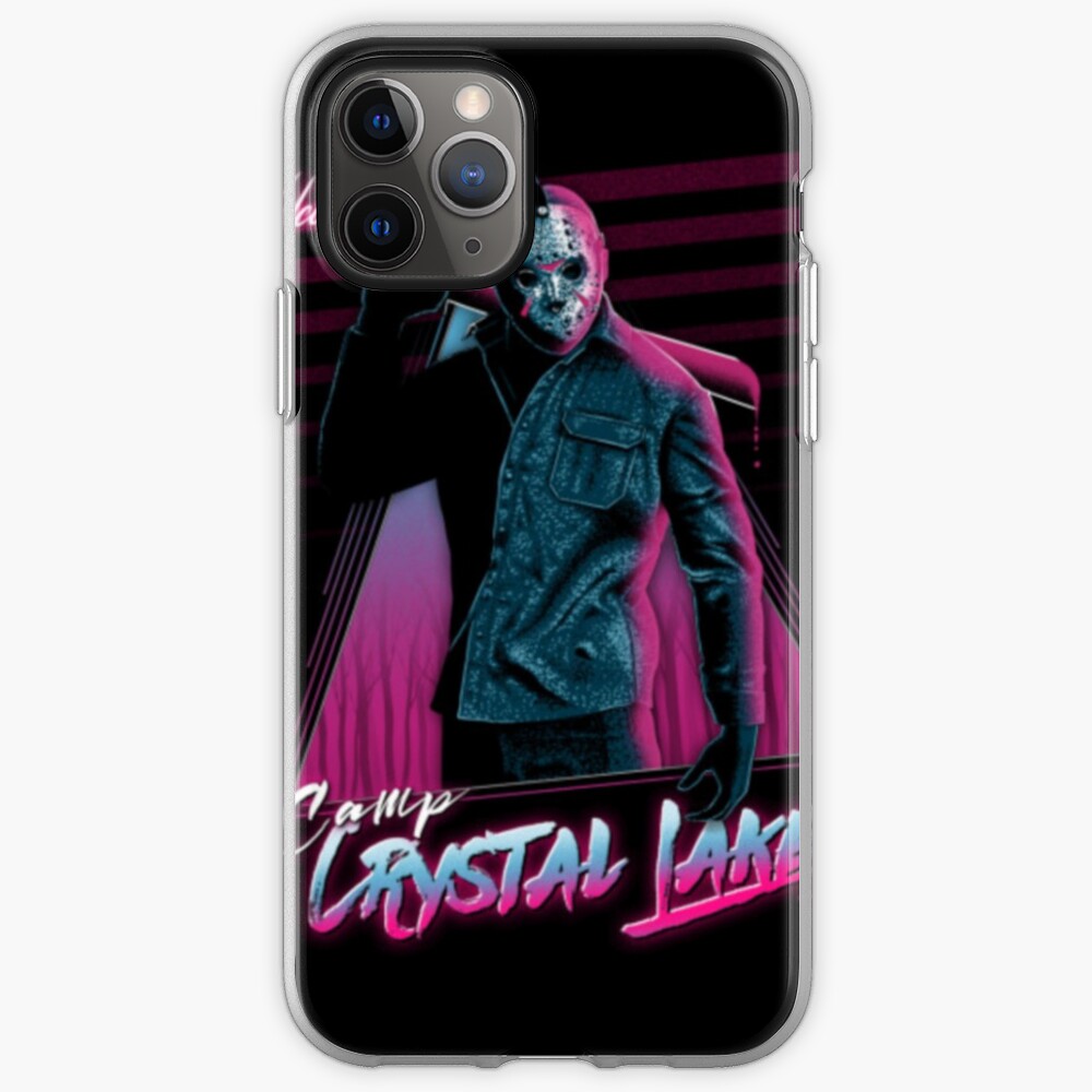 "Friday the 13th Jason 80s Style" iPhone Case & Cover by Linksadventure