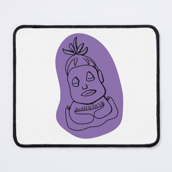 Item preview, Calm Girl Doing A Face Mask Self Care Day designed and sold by DanielleFishIll.
