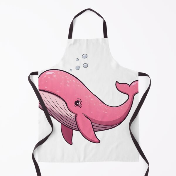 Artikelvorschau, Niedliche rosa Wal-Cartoon-Illustration, Kawaii-Ozean-Tierdesign entworfen und verkauft von Karolina’s Cozy Creations.