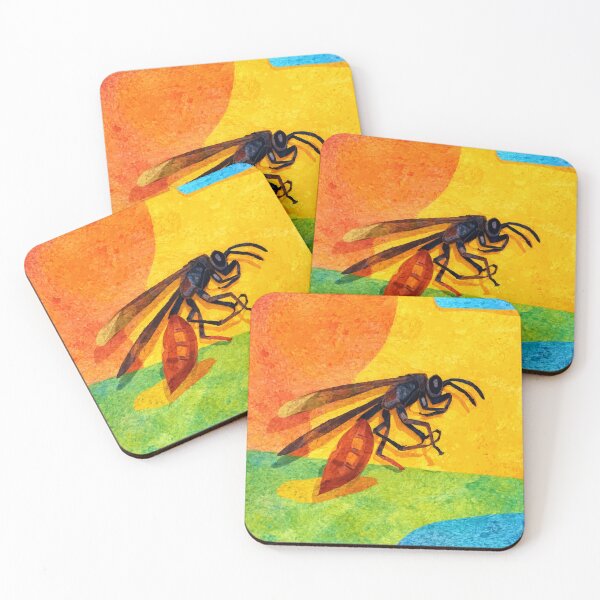 Item preview, Bee I, Collage – Colorful Children’s Illustration designed and sold by SWSandraWechner.