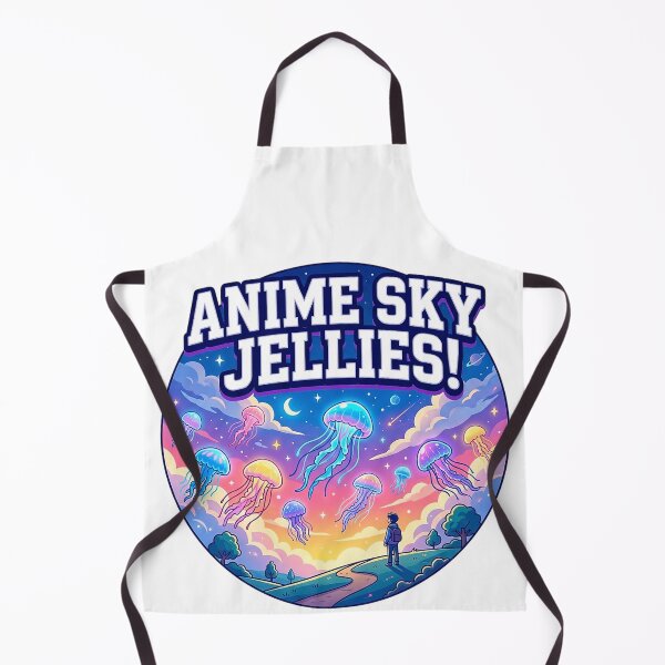 Item preview, UHD Colorful Jellyfish Anime Sky Dreamscape designed and sold by ABArtByAlexST.