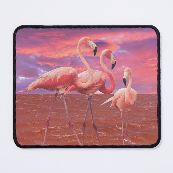 Item preview, Pink Flamingo Sunset designed and sold by Mischief and Musings.