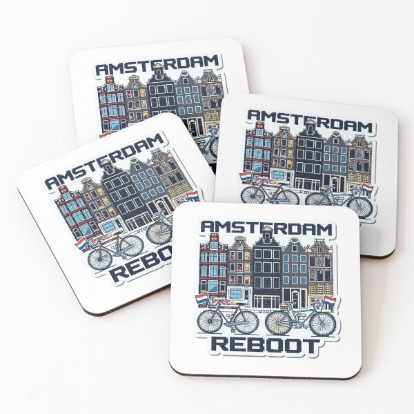 Item preview, Amsterdam Reboot - Retro Pixel Art Cityscape designed and sold by RDproject.