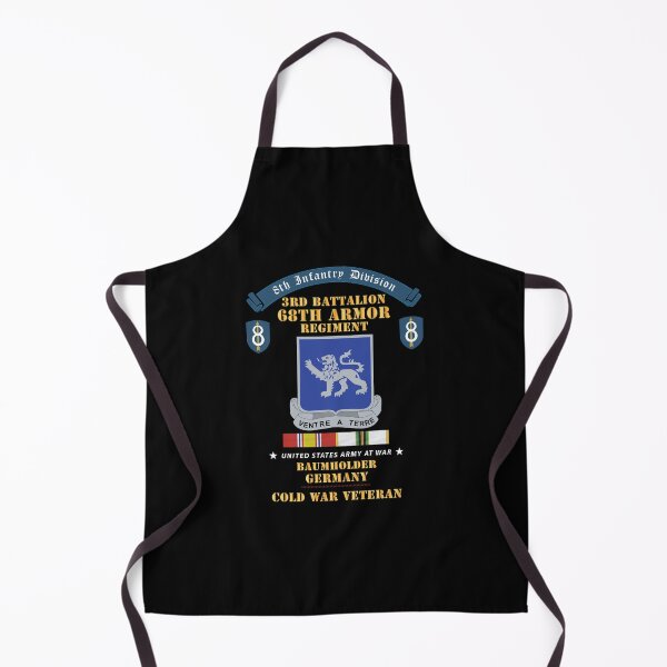 Item preview, 8th Infantry Division Scroll - 3rd Bn 68th Armor Regiment - Baumholder Germany - Cold War Vet w COLD SVC X 300 designed and sold by Military Insignia Products.