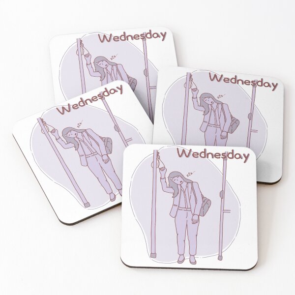Item preview, The Weekdays Series : Wednesday Commute designed and sold by PeanutCandy.