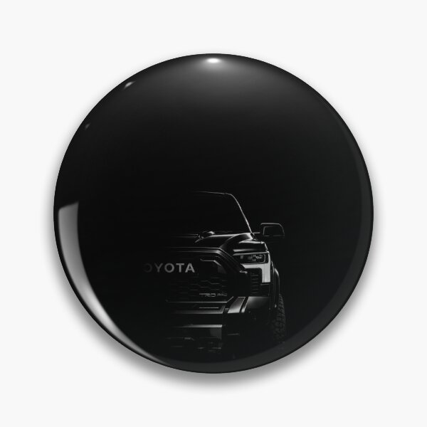 Item preview, Toyota Tundra TRD Pro Dark Teaser Close-Up Truck Art designed and sold by TheArtOfCar.