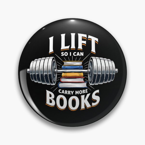 Item preview, I Lift So I Can Carry More Books designed and sold by LunaMagicStudio.