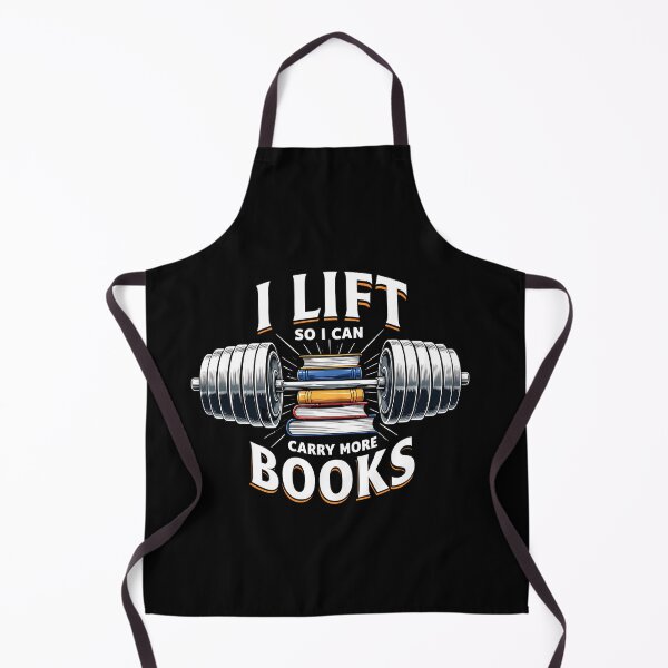 Item preview, I Lift So I Can Carry More Books designed and sold by LunaMagicStudio.