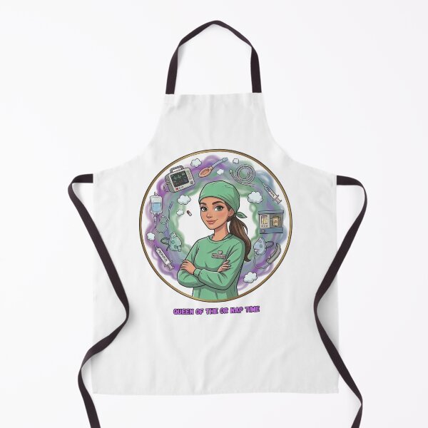 Item preview, Queen of the OR nap time (anesthesiologist) designed and sold by Nurse Eve.