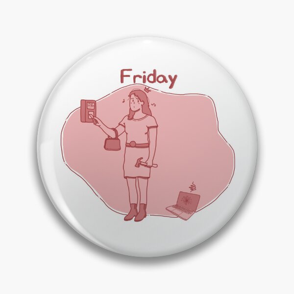 Item preview, The Weekdays Series : Unhinged Friday Feels designed and sold by PeanutCandy.