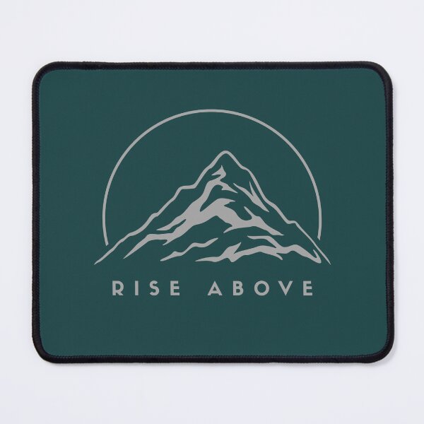Item preview, Rise Above Mountain Design – Strength & Resilience designed and sold by Slow Vibes Designs.