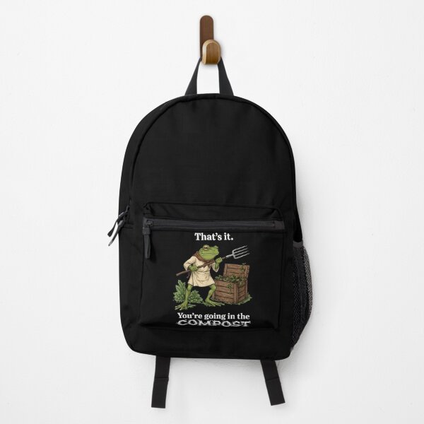 Item preview, That's It You're Going in The Compost Frog Gardening Funny designed and sold by DoodleUrban.