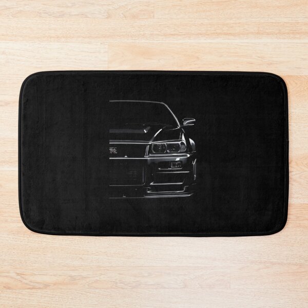 Item preview, Nissan Skyline GT-R R34 Dark Teaser Close-Up JDM Car Art designed and sold by TheArtOfCar.