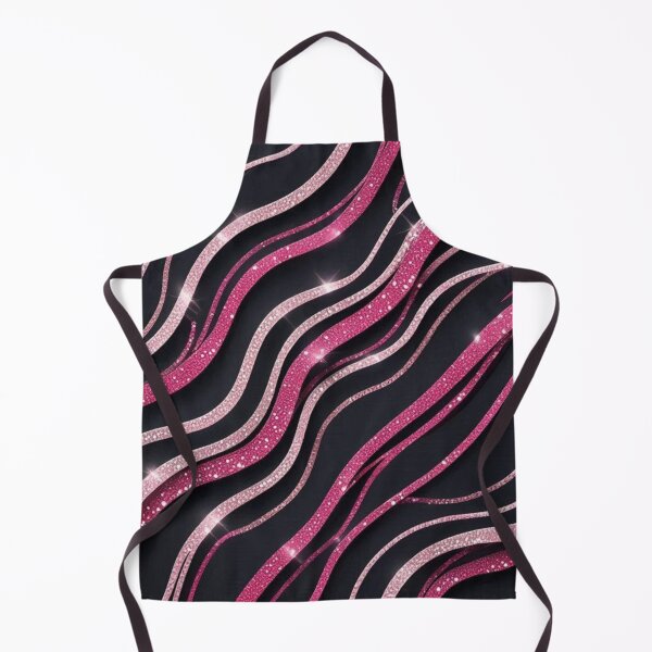 Item preview, glitter pink stripes designed and sold by quotefactory.