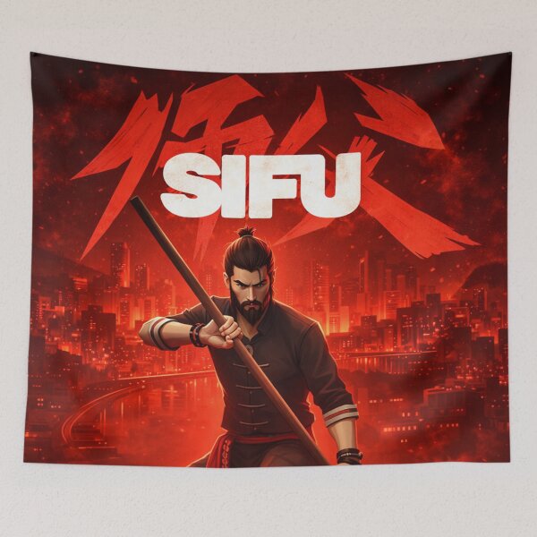 Item preview, Bak Mei Sifu Red Fury Martial Arts designed and sold by Fei Long Design Hub.