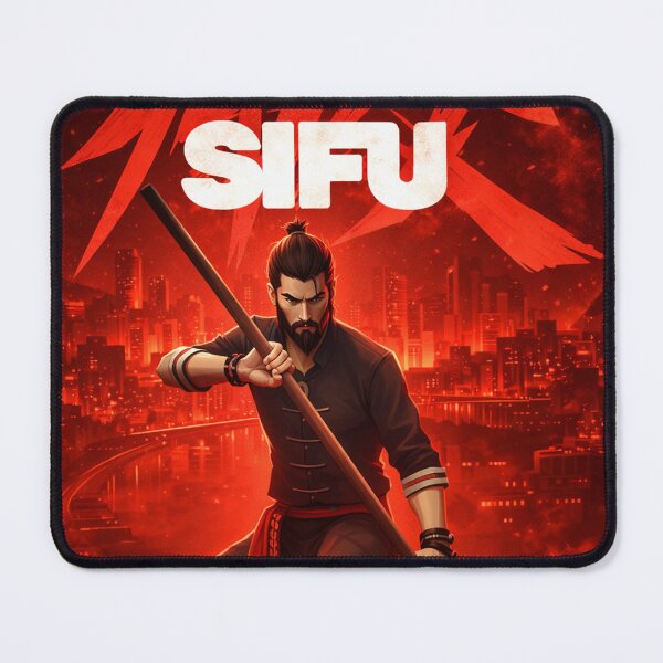 Item preview, Bak Mei Sifu Red Fury Martial Arts designed and sold by Fei Long Design Hub.