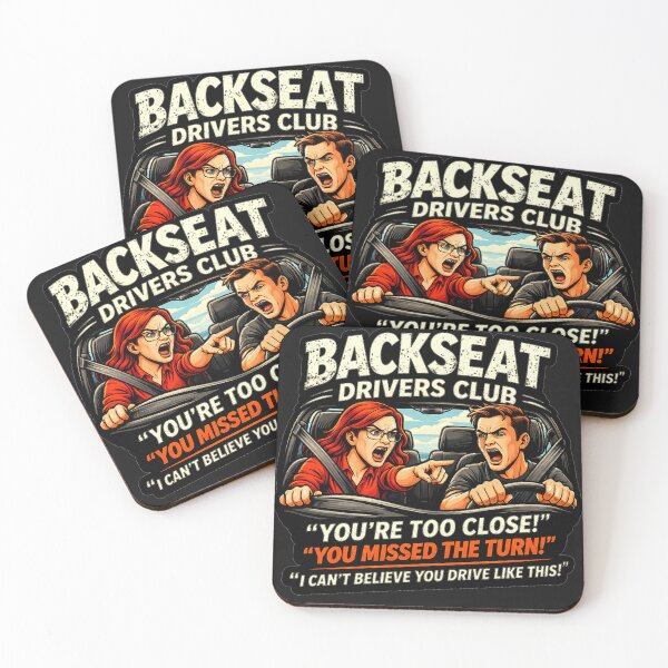 Item preview, Backseat Drivers Club Shirt Funny Driving Humor T Shirt You Missed The Turn Graphic Tee designed and sold by GhostDawgs.