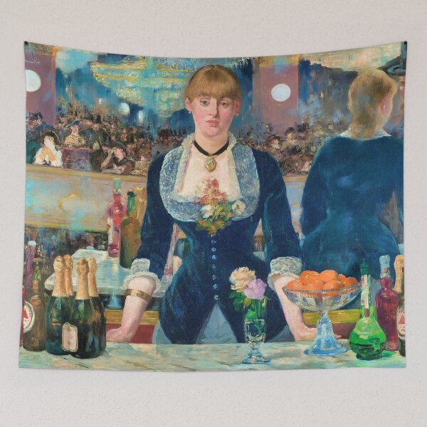 Aperçu de l'œuvre Un bar aux Folies Bergère (1882) créée et vendue par stevepmp.