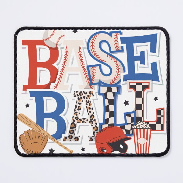 Item preview, Retro Baseball Mom Game Day Patterns - Sports Aesthetic designed and sold by pixelspaperslab.
