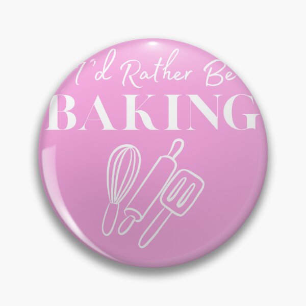Item preview, I'd Rather Be Baking Design | Baker Gift | Cute Baker Design designed and sold by swdesigns714.