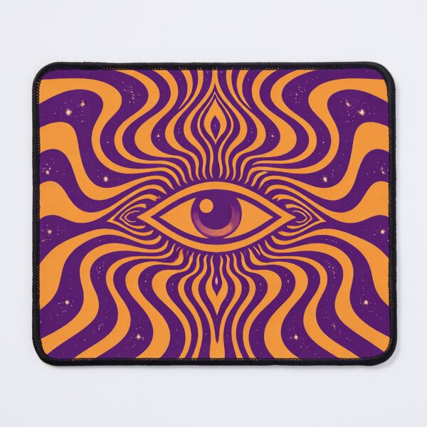 Item preview, Two Color Psychedelic Waves – Minimal Trippy Abstract Pattern designed and sold by DrizzyV.