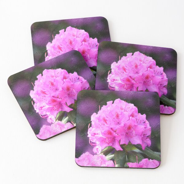 Item preview, Rhododendron - Pink with Textured Background  designed and sold by BostonArcImage.
