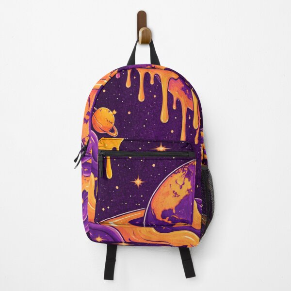 Item preview, Melting Universe – Surreal Psychedelic Cosmic Dripping Planet designed and sold by DrizzyV.