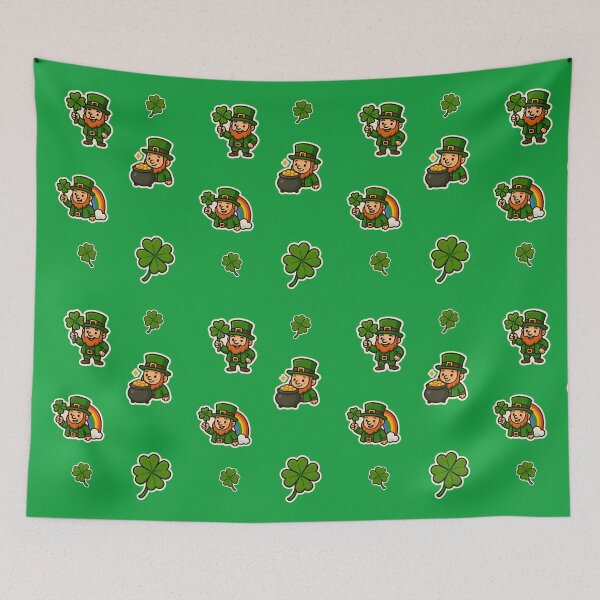 Item preview, Cute Leprechaun Sticker Set – St. Patrick’s Day Collection designed and sold by Good Vibes .