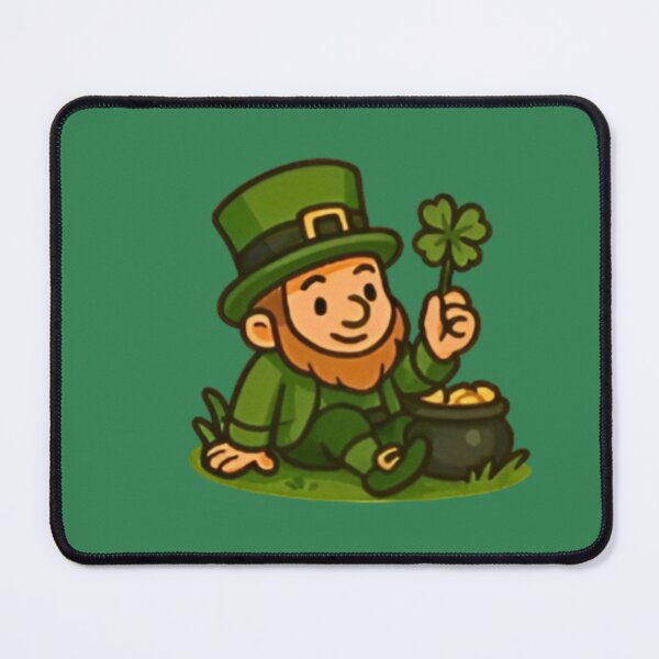 Item preview, Lucky Leprechaun Sticker Pack – St. Patrick’s Day Kawaii Art designed and sold by Good Vibes .