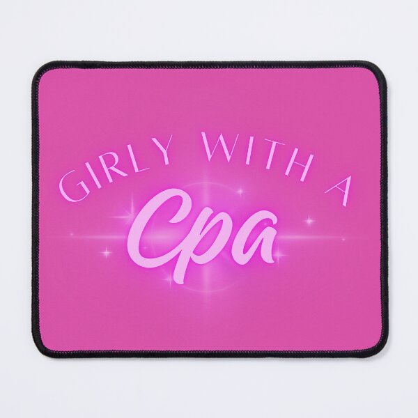 Item preview, Girly with a CPA designed and sold by SweetBellaCo.