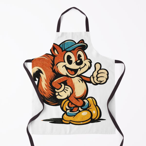 Item preview, Thumbs-Up Squirrel – Retro Charm designed and sold by ForeverPrintsOK.