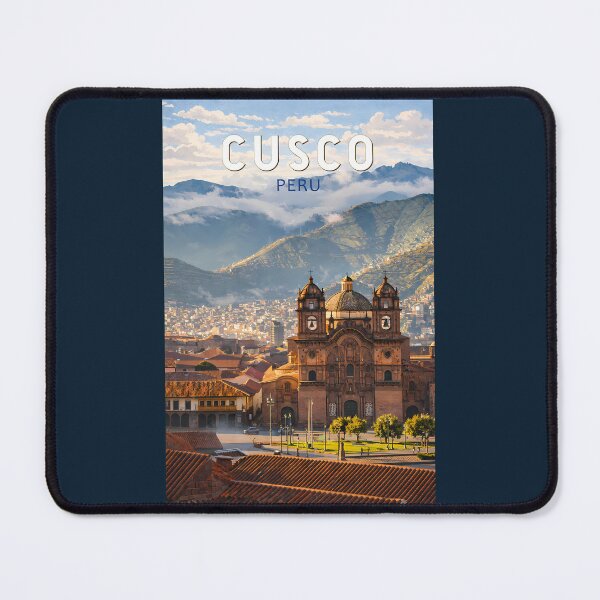 Item preview, Cusco Peru Illustration Travel Art Vintage designed and sold by KrisSidDesigns.