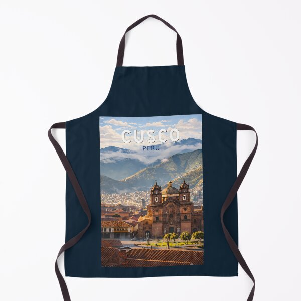 Item preview, Cusco Peru Illustration Travel Art Vintage designed and sold by KrisSidDesigns.