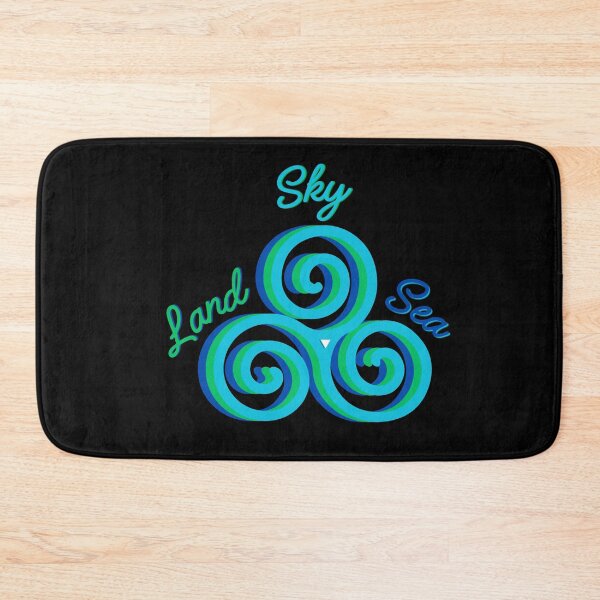 Item preview, Sky Land Sea Celtic Triskelion - Nature Spiral Design designed and sold by SunandShade.