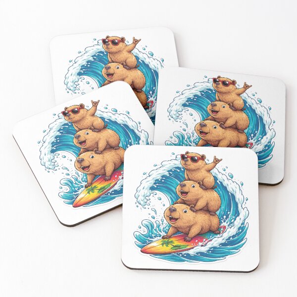 Item preview, Surf Capy designed and sold by Snurly.
