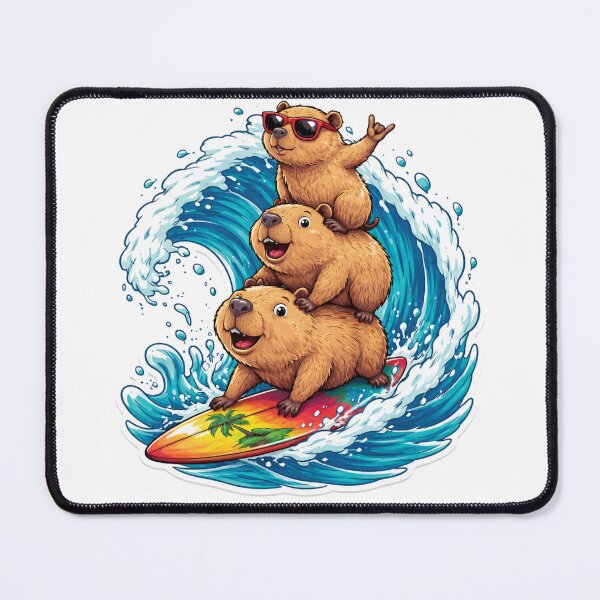 Item preview, Surf Capy designed and sold by Snurly.