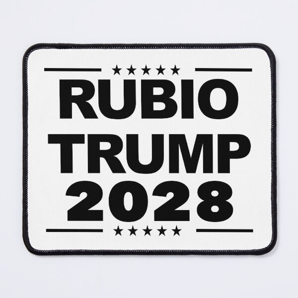 Item preview, Rubio Trump 2028 Satire | Funny Political Meme Art designed and sold by Good Candy.