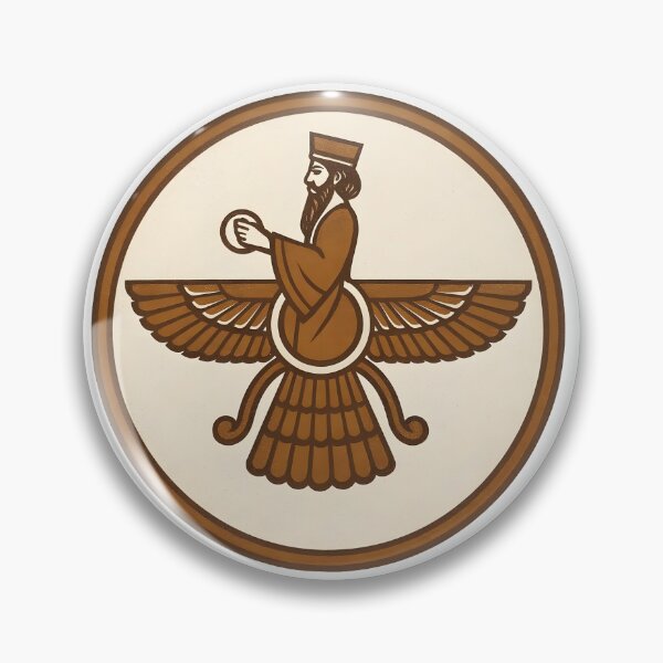 Item preview, Faravahar Persian sign of Zoroastrianism Farohar designed and sold by WirelessChimp.