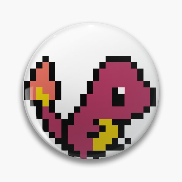 Item preview, Cute Pixel Fire Creature designed and sold by helmoDsg.