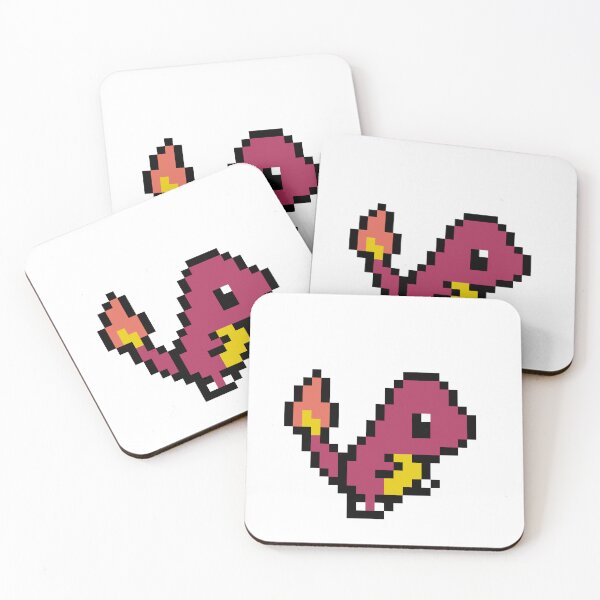 Item preview, Cute Pixel Fire Creature designed and sold by helmoDsg.