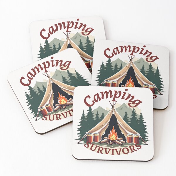 Item preview, The "Camping Survivors" Club designed and sold by RVJdesigns.