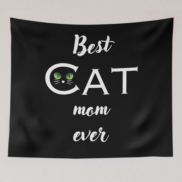Item preview, Best Cat Mom Ever. designed and sold by Dinasshop.