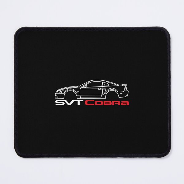 Item preview, 2003 SVT Cobra White Outline Performance Car Art designed and sold by TheArtOfCar.
